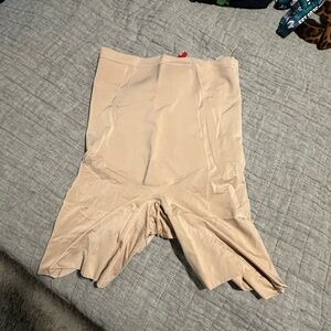 Beige Shapewear Shorts